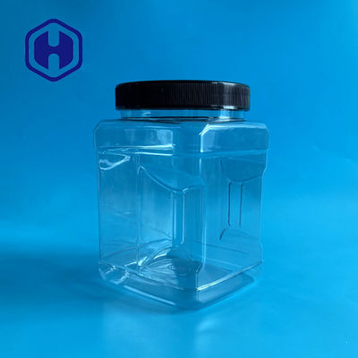 110mmプラスチック1805ml 61ozは世帯の貯蔵のための広い口の瓶を握った