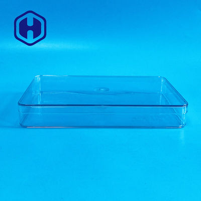 330ml正方形の取り外し可能なふたが付いているプラスチック積み重ね可能な収納箱