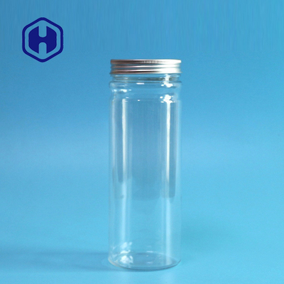 400ml 13.5ozのコーヒー粉の細いアルミニウム カバーが付いているプラスチック食糧メーソンジャー