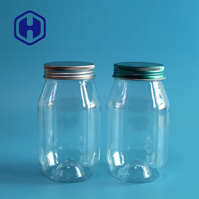 明確な円形の甘い塩のナットは証拠のプラスチック瓶400ml 125mmの高さを漏らす