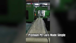 プレミアムPETプラスチックジャー製造ODM