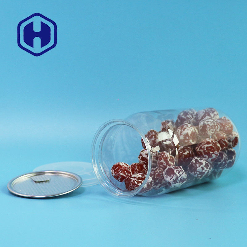 菓子のシーフードの乾燥した食品包装空のプラスチック ペットはふた顧客用24ozによってできる