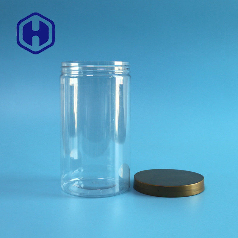 バルク750ml円柱Tシャツは食品包装のためのプラスチック貯蔵の瓶をもてあそぶ