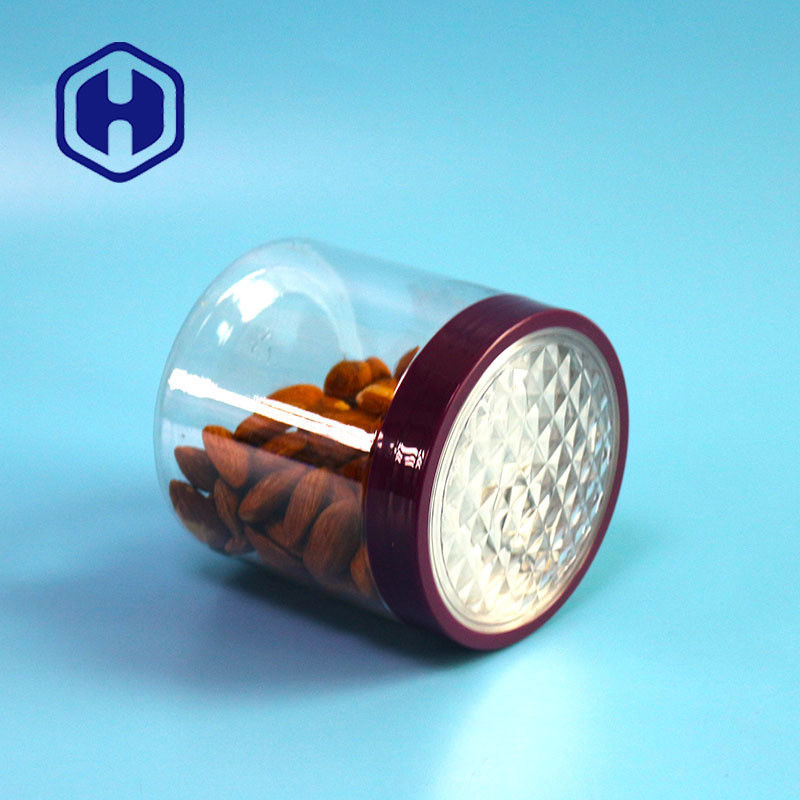 12.8oz 305#のカシューは気密ペットにできるねじ帽子によって容易な開いたプラスチック包装日付を記入する