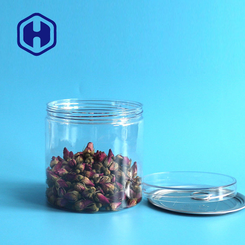 アルミニウムEoeねじ帽子が付いている広い口309# 740mlの缶詰食品ペット プラスチック缶