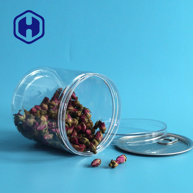 アルミニウムEoeねじ帽子が付いている広い口309# 740mlの缶詰食品ペット プラスチック缶