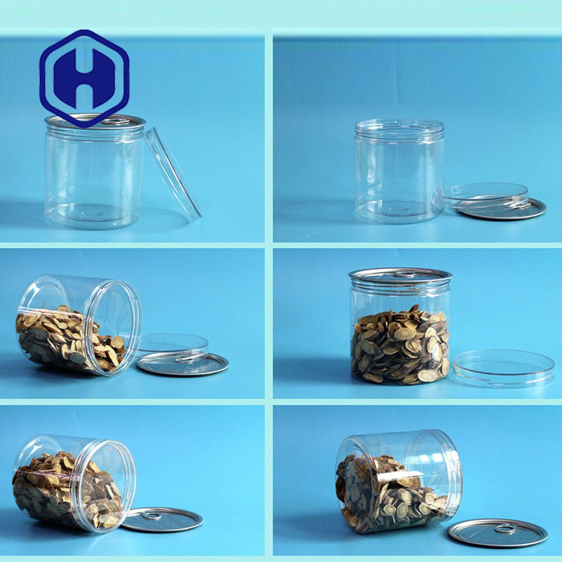 アルミニウムEoeねじ帽子が付いている広い口309# 740mlの缶詰食品ペット プラスチック缶