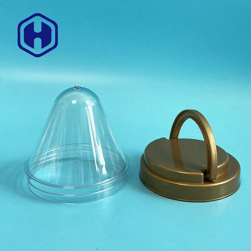 積み立てられるPETボトル プレフォーム ビスケット ドライフルーツ キャンディー グラス ネック 87mm 幅広く開く