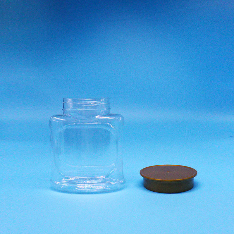 透明なキャンディークッキー 空っぽ 空気密度のナッツ PET食品グレード プラスチック容器 食品用シール蓋