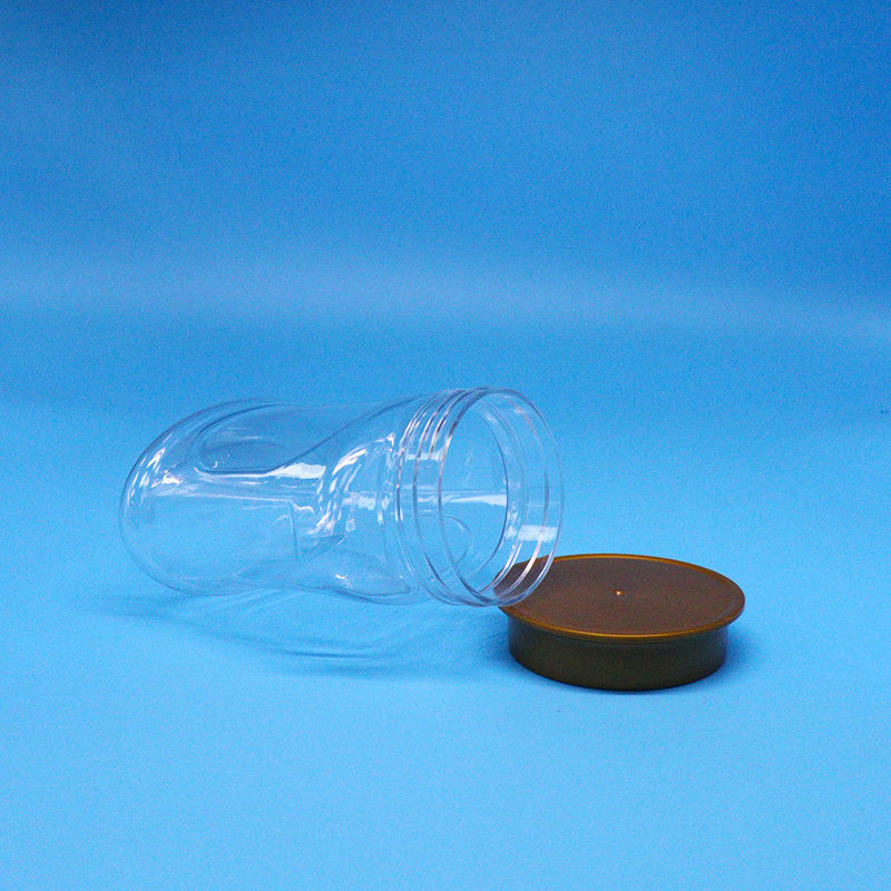 透明なキャンディークッキー 空っぽ 空気密度のナッツ PET食品グレード プラスチック容器 食品用シール蓋