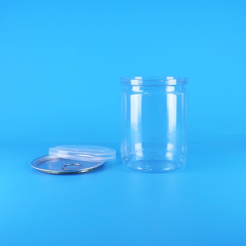 オーガニック 野生 ジャングルピーナッツ 乾燥食品 簡単 オープン エンド プラスチックチューブ 透明 ペット ポップコーン缶