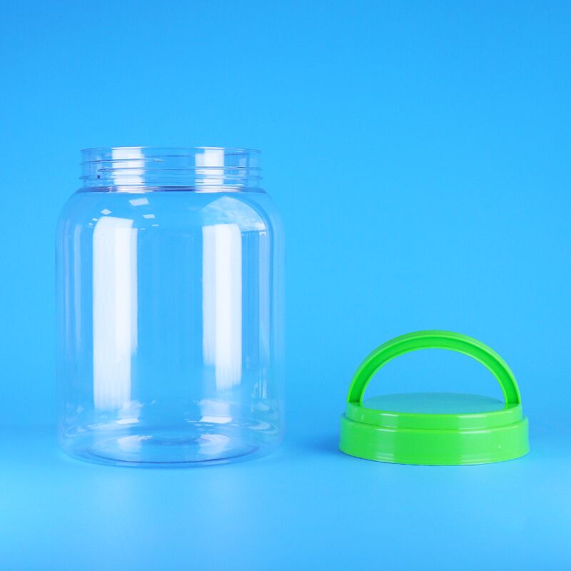 食品グレード フラットキャップ クリア コーヒー キャンディー ロータスシード ベビーフード PET 丸型 プラスチックジャー