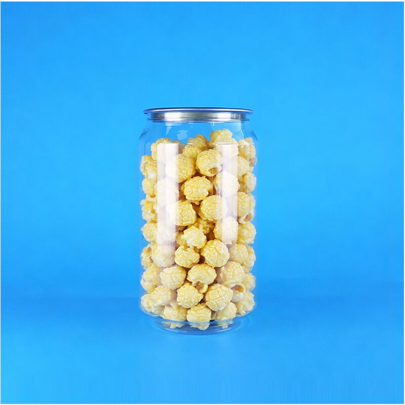 330ml 透明なPETプラスチック缶 簡単に開ける蓋付き コーヒー ティー ミルク 炭酸飲料