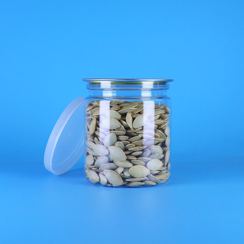 空気密閉 250ml PET 簡単に開いた蓋 プラスチック ピーチ 缶 ハム ピース 食品パッケージング ソリューション