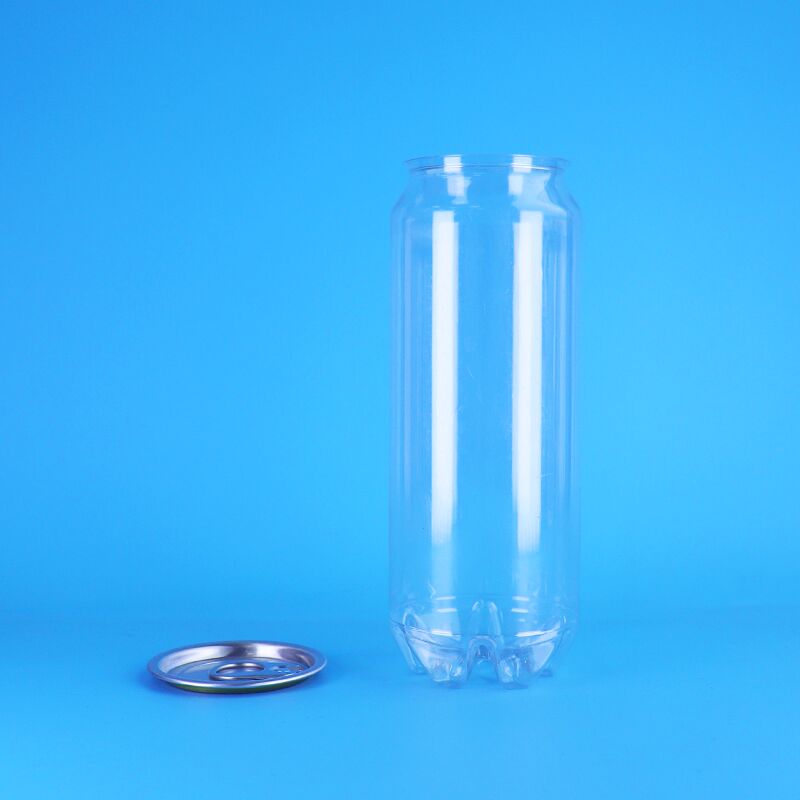食品品種 カスタム プラスチック容器 PET プラスチックソーダ マイク 緑茶缶 簡単に開く蓋