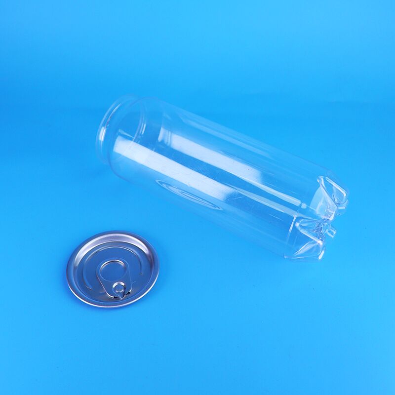 食品品種 カスタム プラスチック容器 PET プラスチックソーダ マイク 緑茶缶 簡単に開く蓋