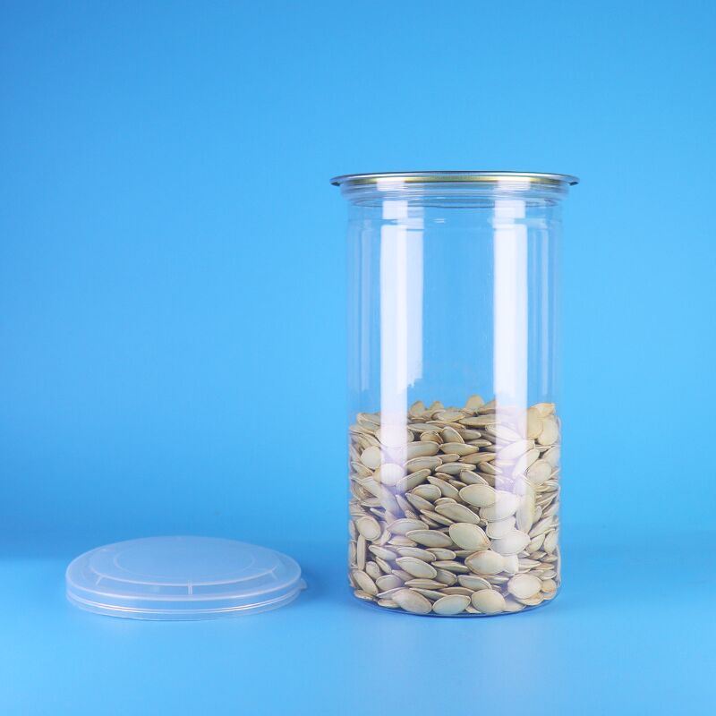 食品保存・包装用イージーオープン蓋付きBPAフリー700ml PETジャー