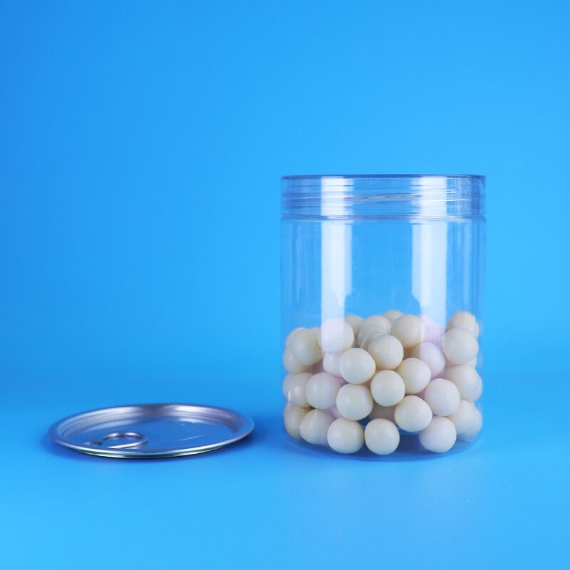 食品保存・包装用カスタムデザインのBPAフリー漏れ防止PETプラスチックジャー