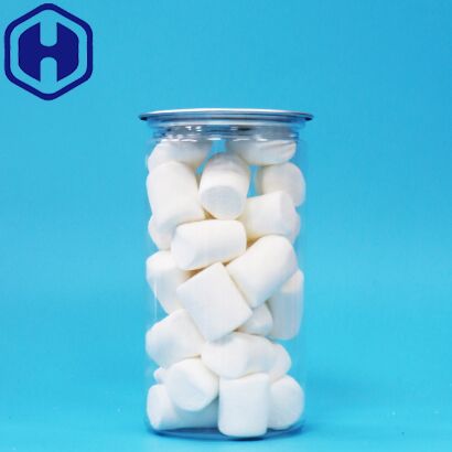 ペットクリアプラスチックイージーオープンウェルシーリングパッキング缶、乾燥食品、飲料用