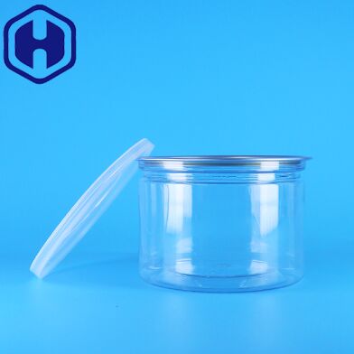 食品、お菓子、クッキー、スナック、お茶の缶詰包装用プラスチックPET丸型イージーオープン蓋