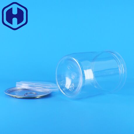 オーガニック 野生 ジャングルピーナッツ 乾燥食品 簡単 オープン エンド プラスチックチューブ 透明 ペット ポップコーン缶