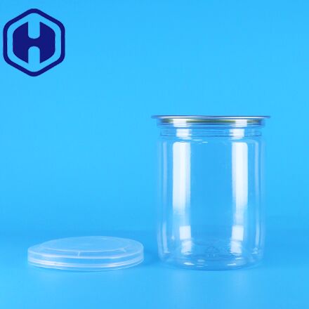 オーガニック 野生 ジャングルピーナッツ 乾燥食品 簡単 オープン エンド プラスチックチューブ 透明 ペット ポップコーン缶