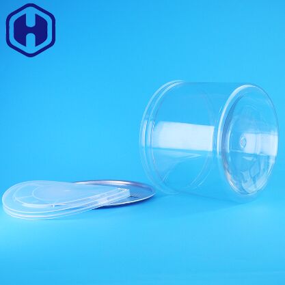 乾燥した果物とナッツの包装のための簡単に開いた蓋付きの100%防空食品グレードのPETプラスチック容器