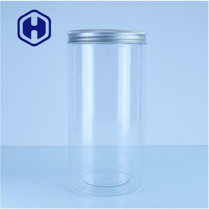 Bpa はアルミニウム蓋の楽な貯蔵のスパイス ナッツの粉が付いている明確な食品 PET の瓶に入れます