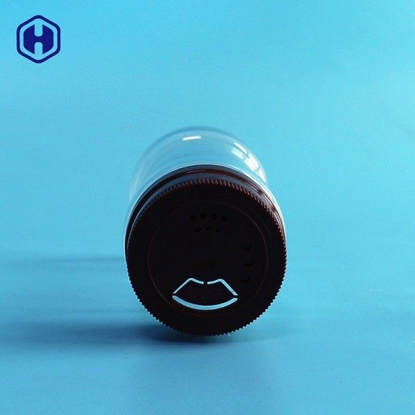 3タイプが付いている透明なプラスチック スパイスの瓶穴の回転式上のふた