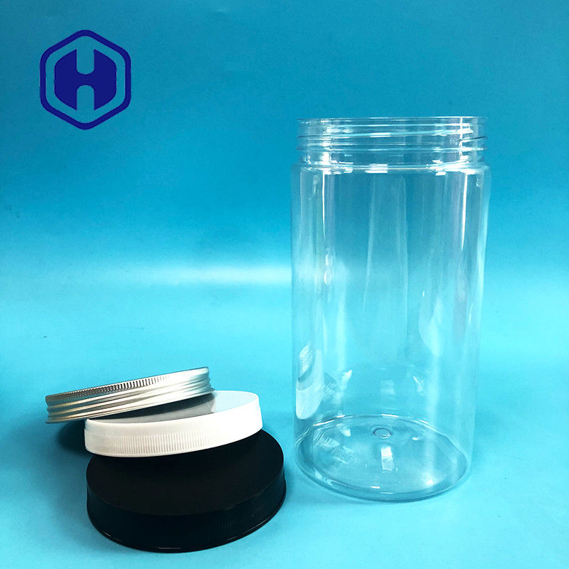 ポップ コーンのアーモンドのコーヒー豆はねじ帽子が付いている証拠のプラスチック瓶を漏らす