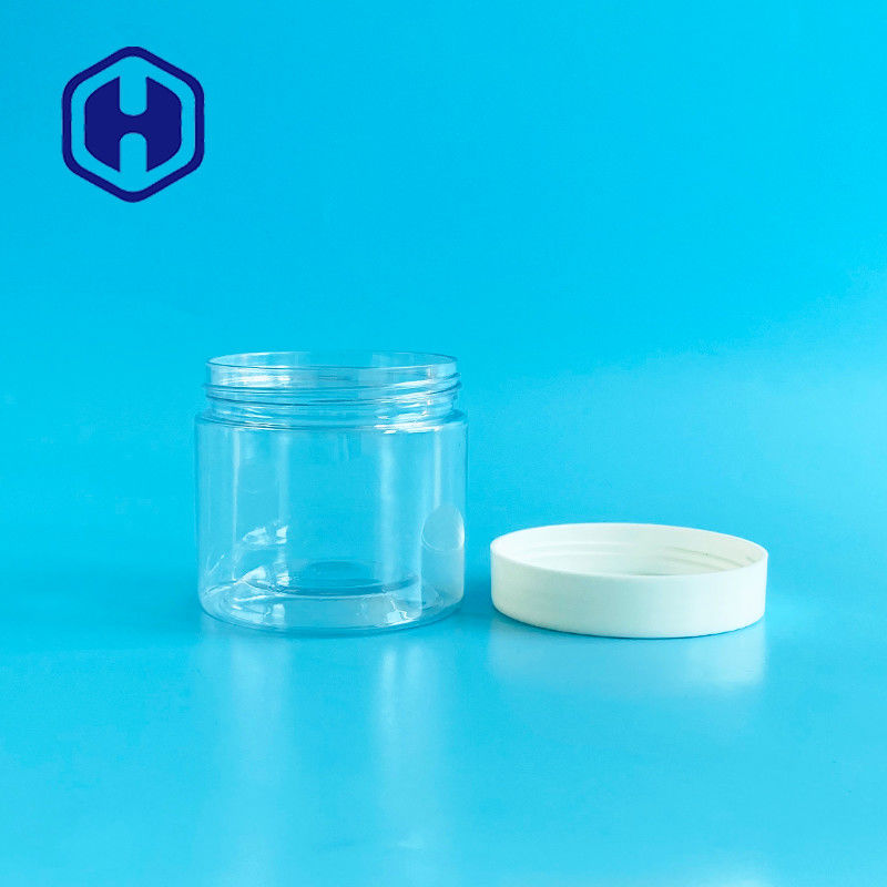 180ml 6ozの明確なプラスチック化粧品はSkincareのクリームの美顔術のマスクのゲルをごしごし洗う貯蔵を震動させる