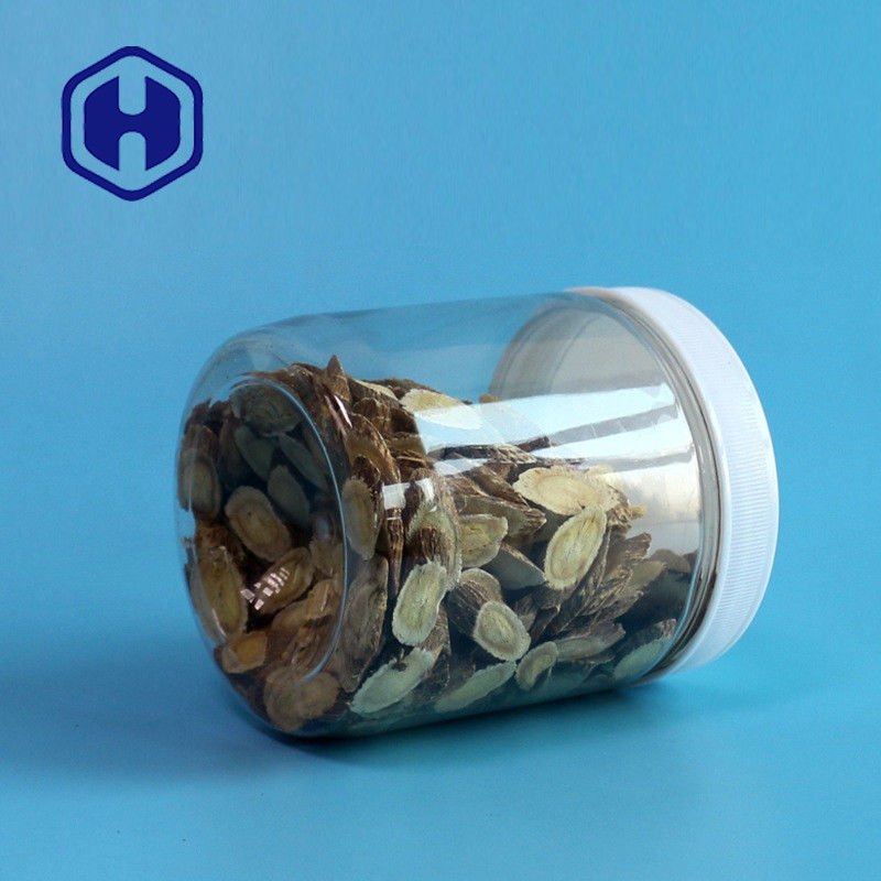 円形510ml 87mmの漏出証拠のプラスチック瓶の砂糖のチューイン ガム ペット貯蔵の瓶