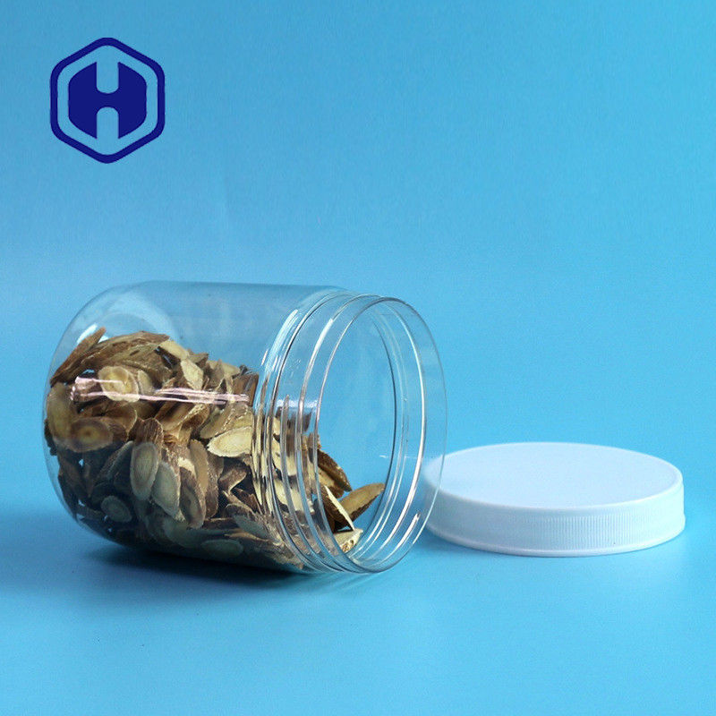 円形510ml 87mmの漏出証拠のプラスチック瓶の砂糖のチューイン ガム ペット貯蔵の瓶