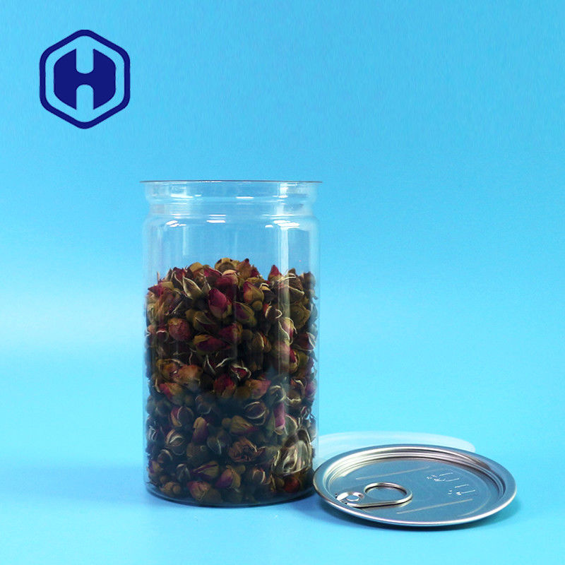 円形16.9oz容易な開いたプラスチック ペットは軽食の乾燥した果実ピーナツのための500mlできる