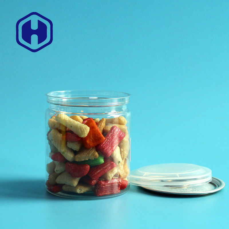 250ml 211 8.5oz明確なプラスチック缶の明るい乾燥されたポーク ビーフ・ジャーキーの包装