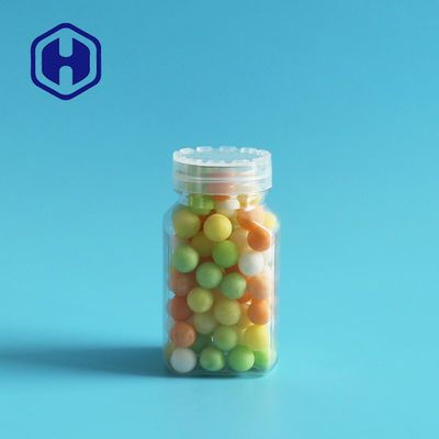 チョコレート豆の菓子の微粒の小さい正方形のための小型100mlプラスチック包装の瓶