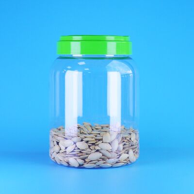 食品グレード フラットキャップ クリア コーヒー キャンディー ロータスシード ベビーフード PET 丸型 プラスチックジャー