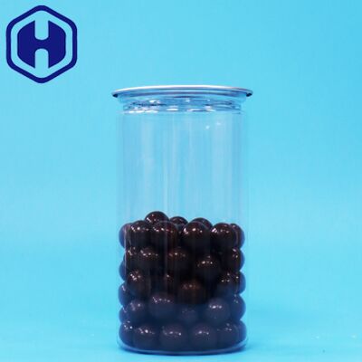 ペットクリアプラスチックイージーオープンウェルシーリングパッキング缶、乾燥食品、飲料用
