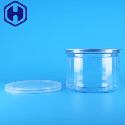 食品、お菓子、クッキー、スナック、お茶の缶詰包装用プラスチックPET丸型イージーオープン蓋