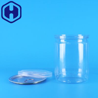 オーガニック 野生 ジャングルピーナッツ 乾燥食品 簡単 オープン エンド プラスチックチューブ 透明 ペット ポップコーン缶